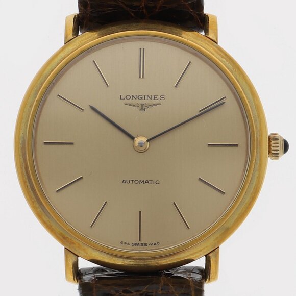 LONGINES 18 round gold SS AT - Picture 1 of 8